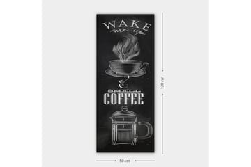 Canvasbilde DKY Text Flerfarget - 50x120 cm - Interiør - Maleri & posters - Lerretsbilder