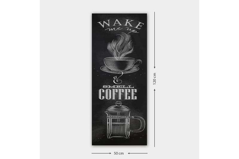 Canvasbilde DKY Text Flerfarget - 50x120 cm - Interiør - Maleri & posters - Lerretsbilder