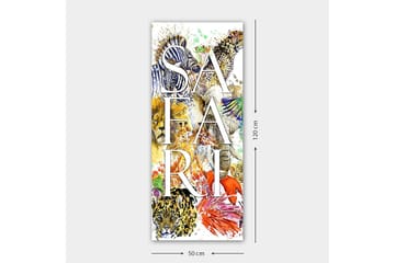 Canvasbilde DKY Text Flerfarget - 50x120 cm - Interiør - Maleri & posters - Lerretsbilder