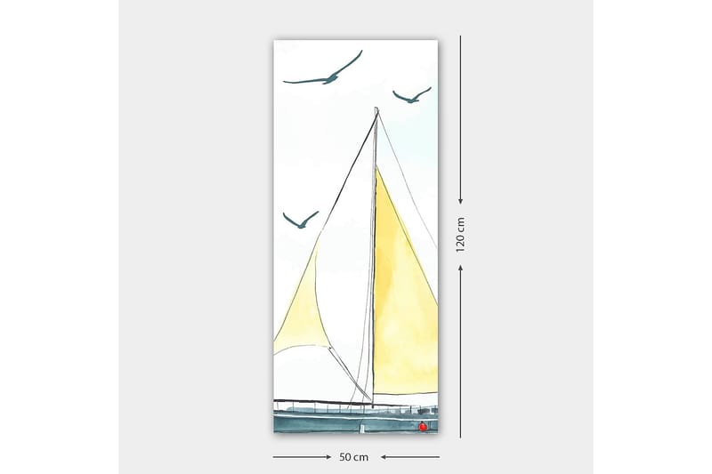 Canvasbilde DKY Transportation Flerfarget - 50x120 cm - Interiør - Maleri & posters - Lerretsbilder