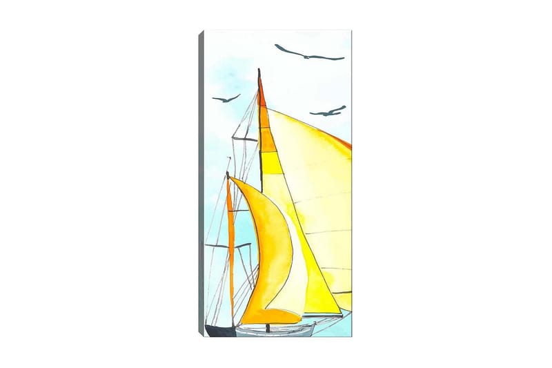 Canvasbilde DKY Transportation Flerfarget - 50x120 cm - Interiør - Maleri & posters - Lerretsbilder