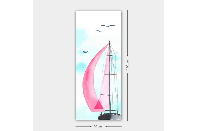 Canvasbilde DKY Transportation Flerfarget - 50x120 cm - Interiør - Maleri & posters - Lerretsbilder