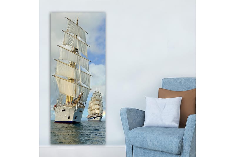 Canvasbilde DKY Transportation Flerfarget - 50x120 cm - Interiør - Maleri & posters - Lerretsbilder
