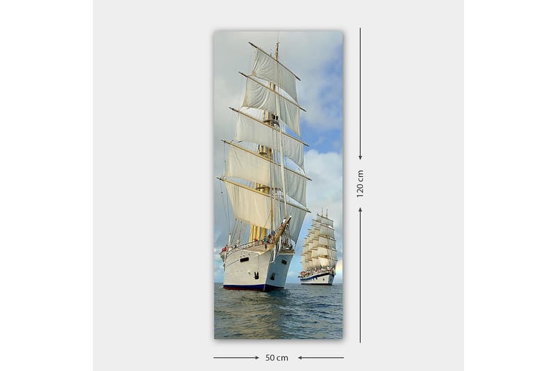 Canvasbilde DKY Transportation Flerfarget - 50x120 cm - Interiør - Maleri & posters - Lerretsbilder
