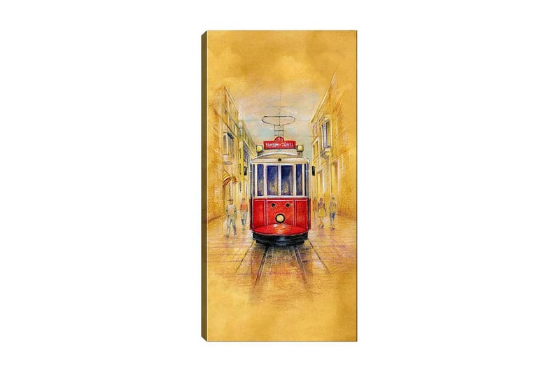 Canvasbilde DKY Transportation Flerfarget, 50x120 cm