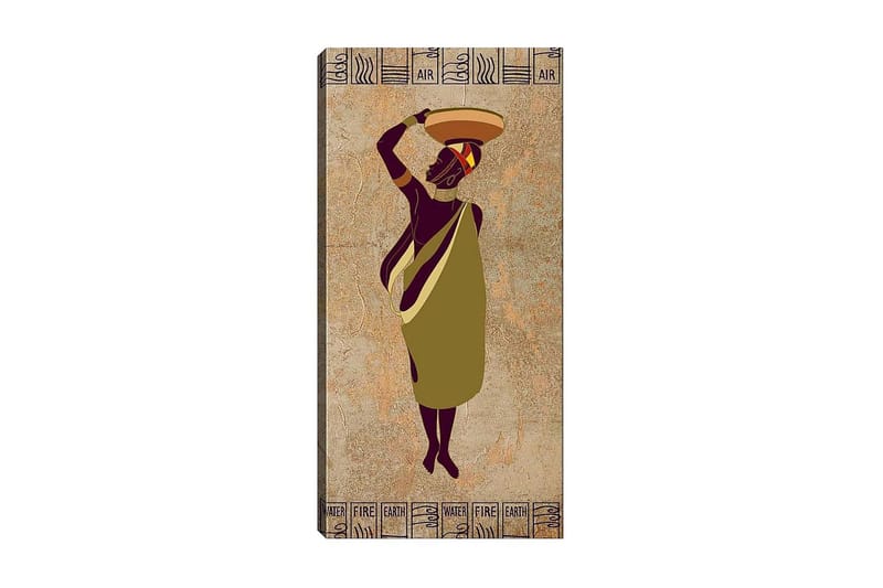 Canvasbilde DKY World Cultures Flerfarget - 50x120 cm - Interiør - Maleri & posters - Lerretsbilder