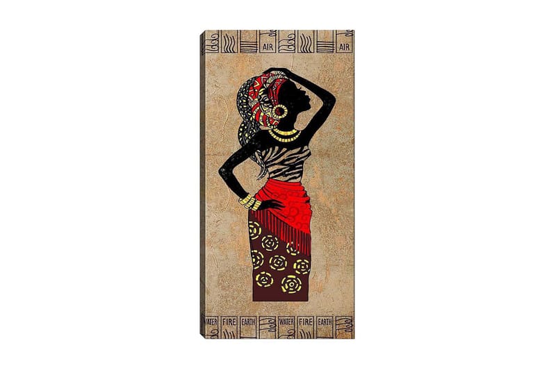 Canvasbilde DKY World Cultures Flerfarget - 50x120 cm - Interiør - Maleri & posters - Lerretsbilder