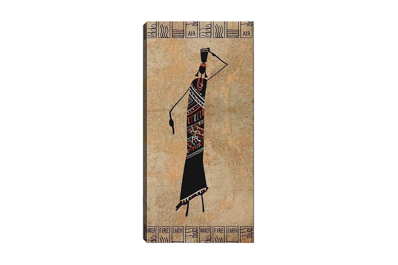 Canvasbilde DKY World Cultures Flerfarget - 50x120 cm - Interiør - Maleri & posters - Lerretsbilder