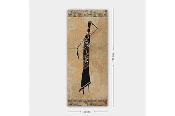 Canvasbilde DKY World Cultures Flerfarget - 50x120 cm - Interiør - Maleri & posters - Lerretsbilder