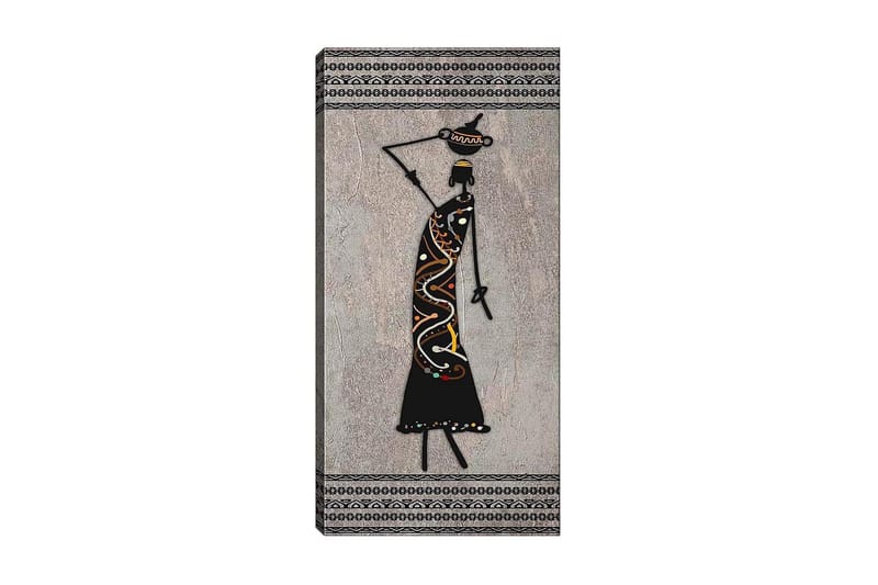 Canvasbilde DKY World Cultures Flerfarget - 50x120 cm - Interiør - Maleri & posters - Lerretsbilder