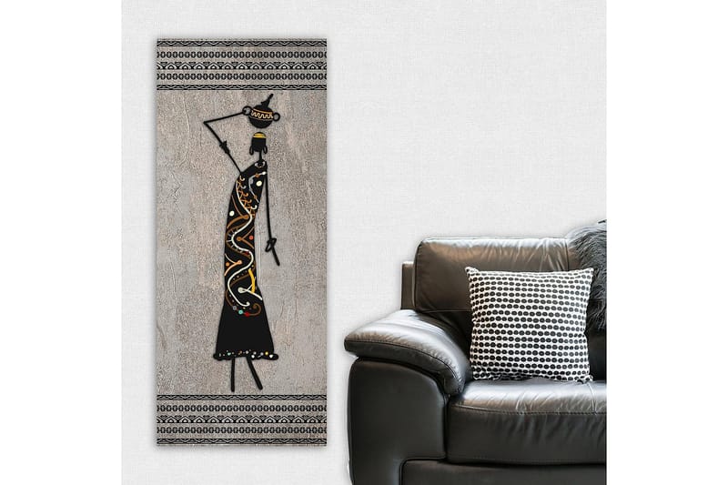 Canvasbilde DKY World Cultures Flerfarget - 50x120 cm - Interiør - Maleri & posters - Lerretsbilder