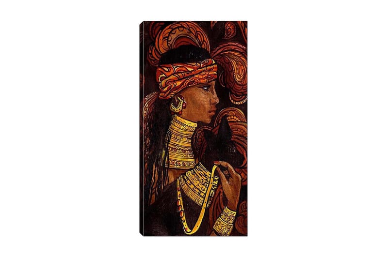 Canvasbilde DKY World Cultures Flerfarget - 50x120 cm - Interiør - Maleri & posters - Lerretsbilder