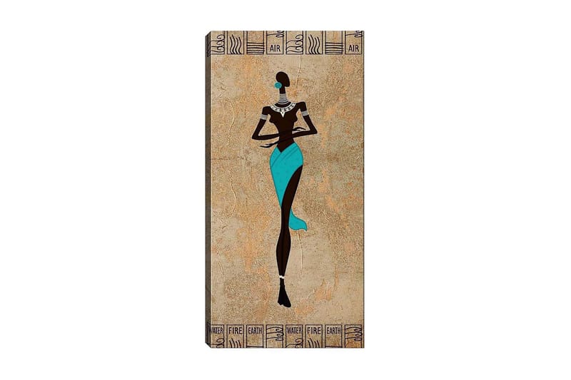 Canvasbilde DKY World Cultures Flerfarget - 50x120 cm - Interiør - Maleri & posters - Lerretsbilder