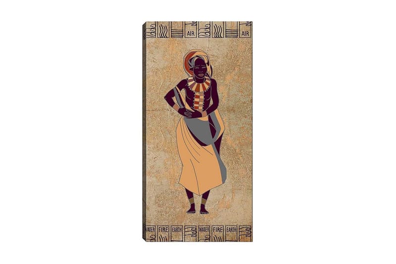 Canvasbilde DKY World Cultures Flerfarget - 50x120 cm - Interiør - Maleri & posters - Lerretsbilder