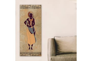 Canvasbilde DKY World Cultures Flerfarget - 50x120 cm - Interiør - Maleri & posters - Lerretsbilder