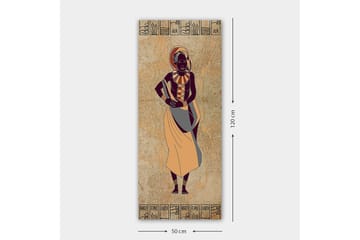 Canvasbilde DKY World Cultures Flerfarget - 50x120 cm - Interiør - Maleri & posters - Lerretsbilder