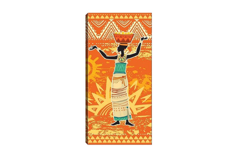 Canvasbilde DKY World Cultures Flerfarget - 50x120 cm - Interiør - Maleri & posters - Lerretsbilder