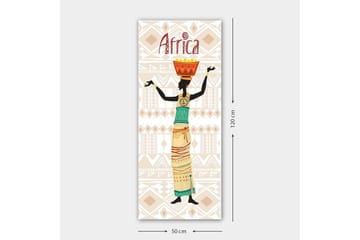 Canvasbilde DKY World Cultures Flerfarget - 50x120 cm - Interiør - Maleri & posters - Lerretsbilder