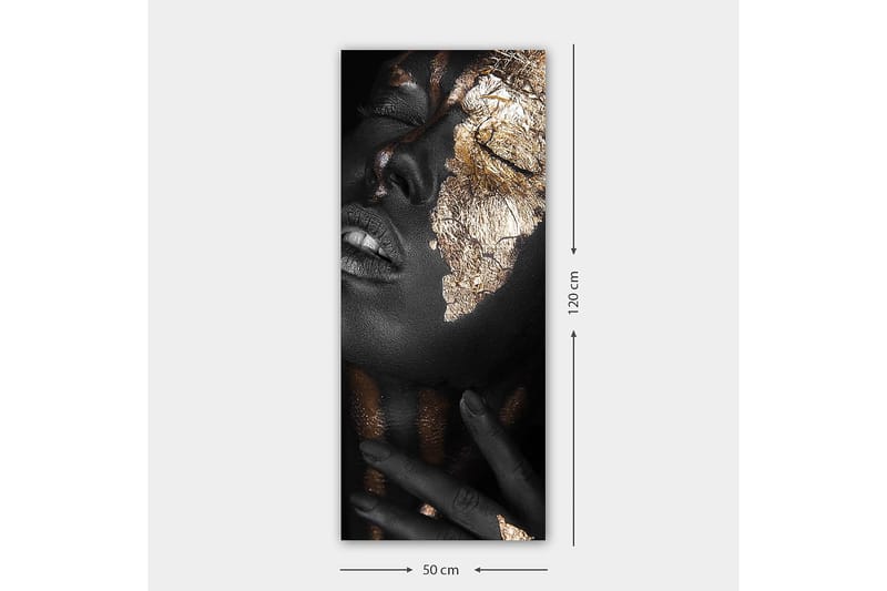 Canvasbilde DKY World Cultures Flerfarget - 50x120 cm - Interiør - Maleri & posters - Lerretsbilder
