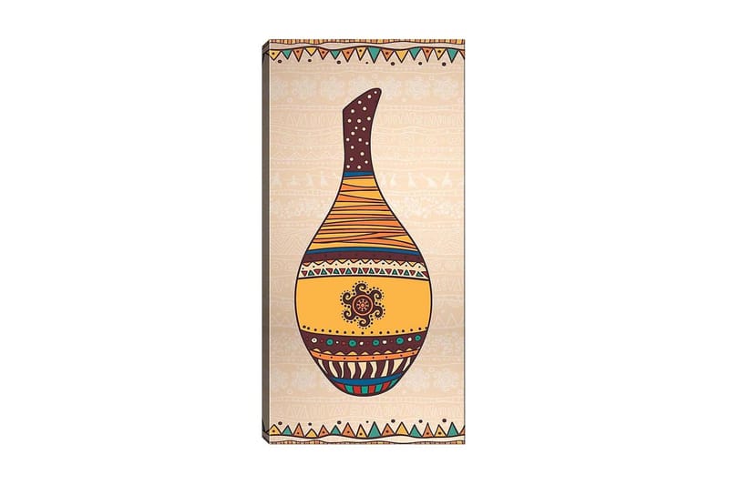 Canvasbilde DKY World Cultures Flerfarget - 50x120 cm - Interiør - Maleri & posters - Lerretsbilder