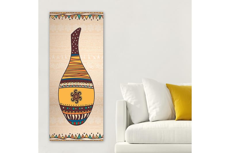 Canvasbilde DKY World Cultures Flerfarget - 50x120 cm - Interiør - Maleri & posters - Lerretsbilder