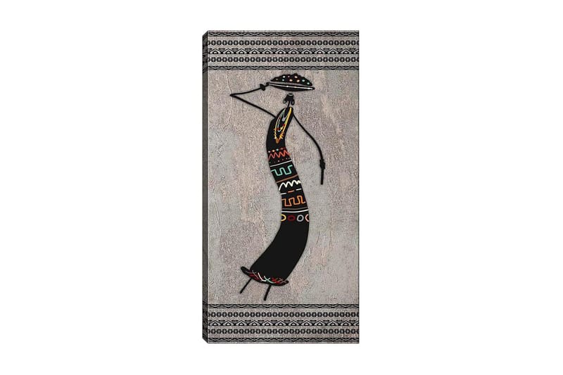 Canvasbilde DKY World Cultures Flerfarget - 50x120 cm - Interiør - Maleri & posters - Lerretsbilder