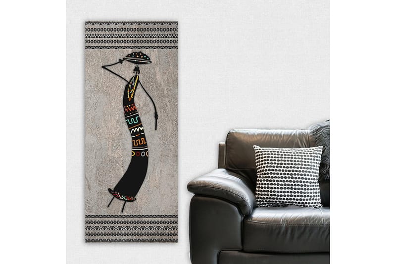 Canvasbilde DKY World Cultures Flerfarget - 50x120 cm - Interiør - Maleri & posters - Lerretsbilder