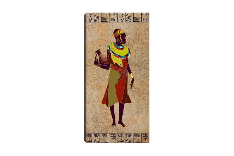 Canvasbilde DKY World Cultures Flerfarget - 50x120 cm - Interiør - Maleri & posters - Lerretsbilder