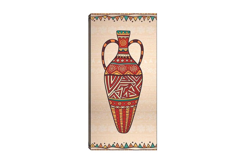 Canvasbilde DKY World Cultures Flerfarget - 50x120 cm - Interiør - Maleri & posters - Lerretsbilder