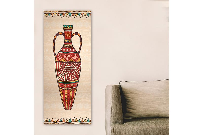 Canvasbilde DKY World Cultures Flerfarget - 50x120 cm - Interiør - Maleri & posters - Lerretsbilder
