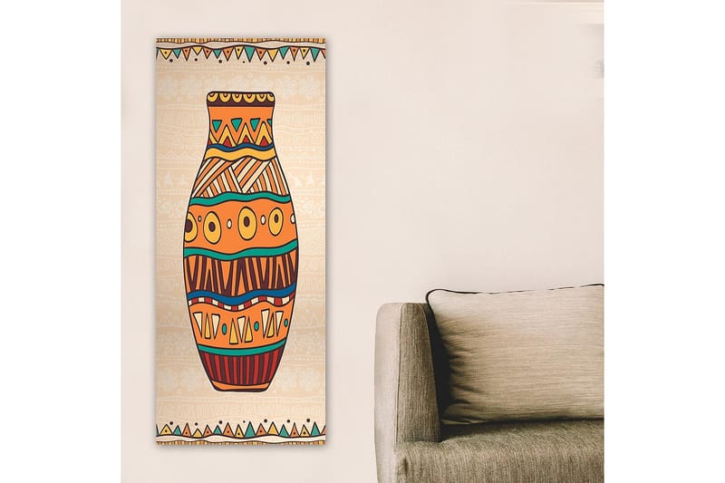 Canvasbilde DKY World Cultures Flerfarget - 50x120 cm - Interiør - Maleri & posters - Lerretsbilder