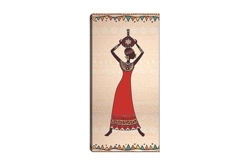 Canvasbilde DKY World Cultures Flerfarget - 50x120 cm - Interiør - Maleri & posters - Lerretsbilder
