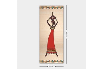 Canvasbilde DKY World Cultures Flerfarget - 50x120 cm - Interiør - Maleri & posters - Lerretsbilder