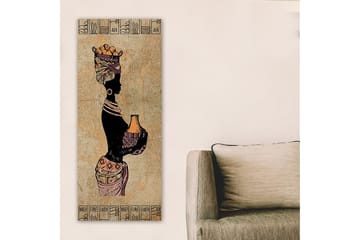 Canvasbilde DKY World Cultures Flerfarget - 50x120 cm - Interiør - Maleri & posters - Lerretsbilder