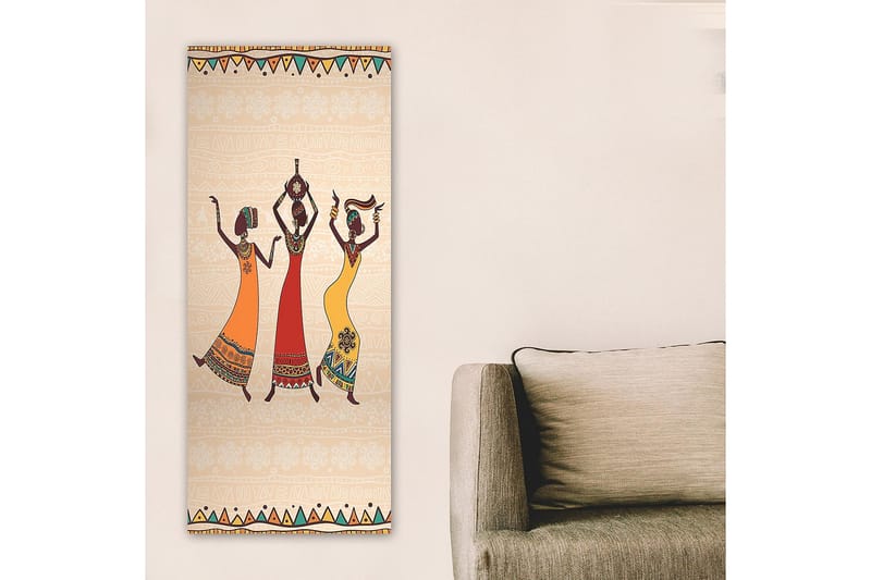 Canvasbilde DKY World Cultures Flerfarget - 50x120 cm - Interiør - Maleri & posters - Lerretsbilder