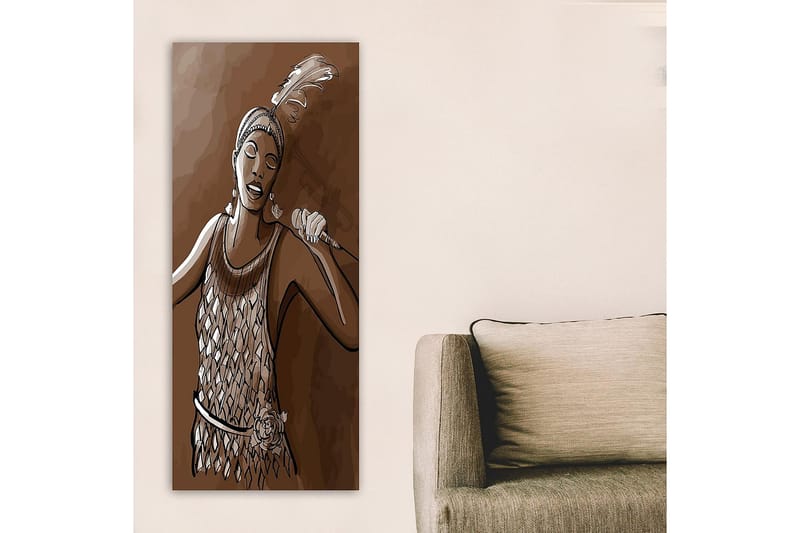 Canvasbilde DKY World Cultures Flerfarget - 50x120 cm - Interiør - Maleri & posters - Lerretsbilder