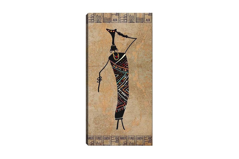 Canvasbilde DKY World Cultures Flerfarget - 50x120 cm - Interiør - Maleri & posters - Lerretsbilder