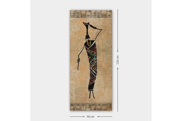 Canvasbilde DKY World Cultures Flerfarget - 50x120 cm - Interiør - Maleri & posters - Lerretsbilder