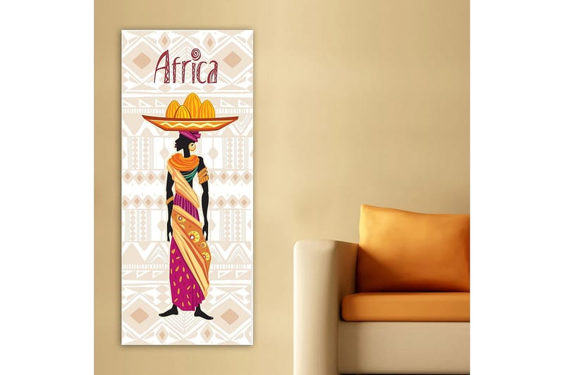 Canvasbilde DKY World Cultures Flerfarget - 50x120 cm - Interiør - Maleri & posters - Lerretsbilder