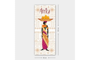 Canvasbilde DKY World Cultures Flerfarget - 50x120 cm - Interiør - Maleri & posters - Lerretsbilder