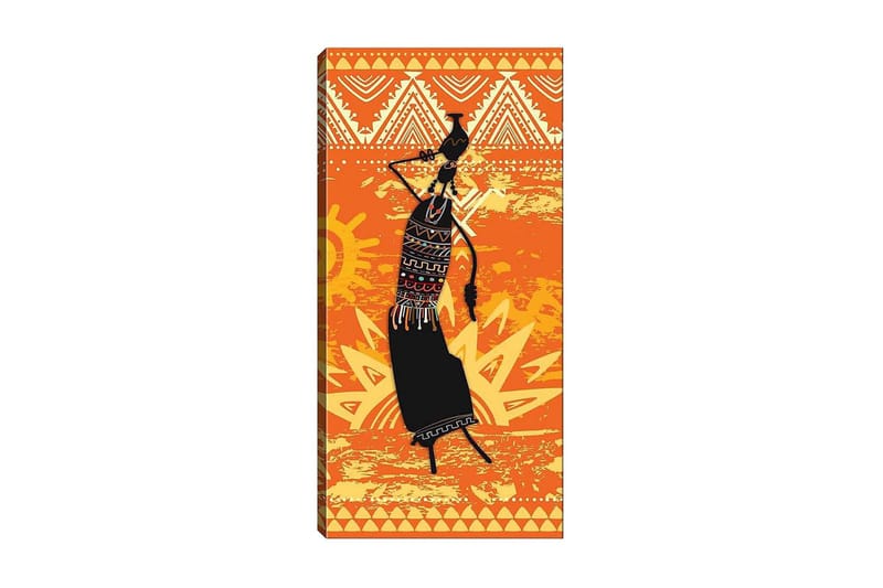 Canvasbilde DKY World Cultures Flerfarget - 50x120 cm - Interiør - Maleri & posters - Lerretsbilder
