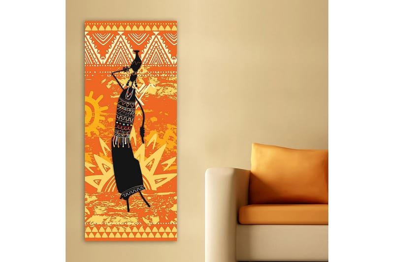 Canvasbilde DKY World Cultures Flerfarget - 50x120 cm - Interiør - Maleri & posters - Lerretsbilder