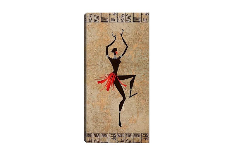 Canvasbilde DKY World Cultures Flerfarget - 50x120 cm - Interiør - Maleri & posters - Lerretsbilder