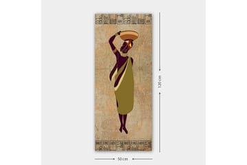 Canvasbilde DKY World Cultures Flerfarget - 50x120 cm - Interiør - Maleri & posters - Lerretsbilder