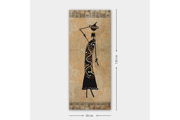Canvasbilde DKY World Cultures Flerfarget - 50x120 cm - Interiør - Maleri & posters - Lerretsbilder