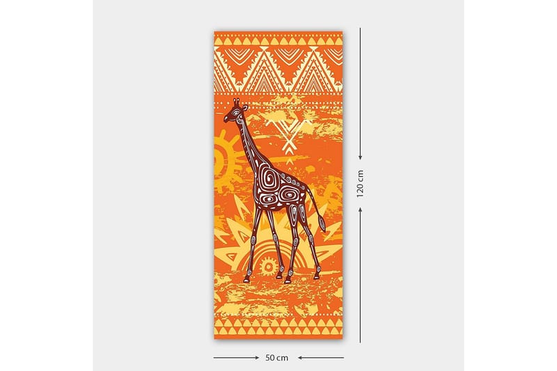 Canvasbilde DKY World Cultures Flerfarget - 50x120 cm - Interiør - Maleri & posters - Lerretsbilder