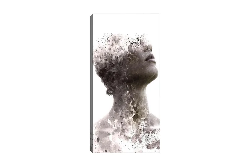 Canvasbilde DKY People Flerfarget - 50x120 cm - Interiør - Maleri & posters - Lerretsbilder