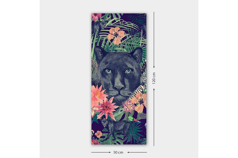 Canvasbilde DKY People Flerfarget - 50x120 cm - Interiør - Maleri & posters - Lerretsbilder