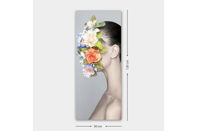 Canvasbilde DKY People Flerfarget - 50x120 cm - Interiør - Maleri & posters - Lerretsbilder