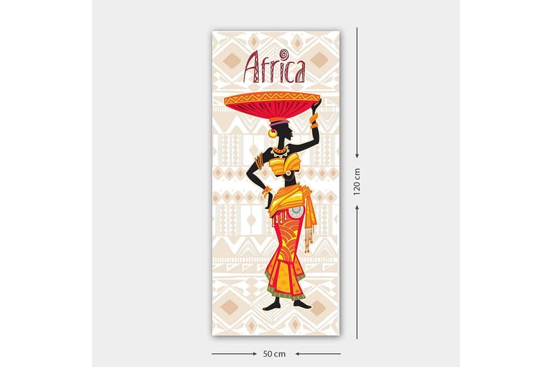 Canvasbilde DKY People Flerfarget - 50x120 cm - Interiør - Maleri & posters - Lerretsbilder